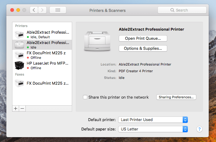 professional photo printers for mac
